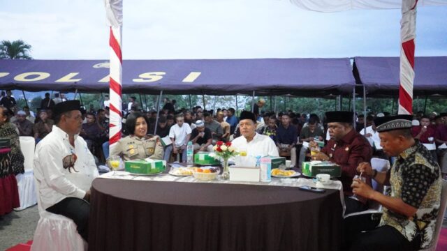 Wakapolda Papua Barat Hadiri Buka Puasa Bersama Personel Sat Brimob Polda Papua Barat.
