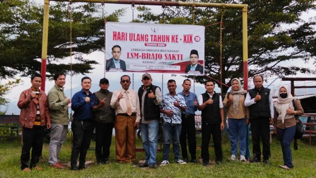 Meniti Usia Pengabdian, LSM Brajo Sakti Kerinci Teguhkan Cahaya Perjuangan di HUT Ke-19